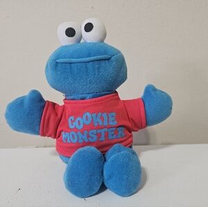 Sesame Street’s Baby Cookie Monster Giggle Bean Pal Tyco 1998
